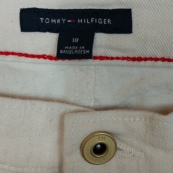 Tommy Hilfiger Off White Greenwich Ankle size 18 - Picture 4 of 8